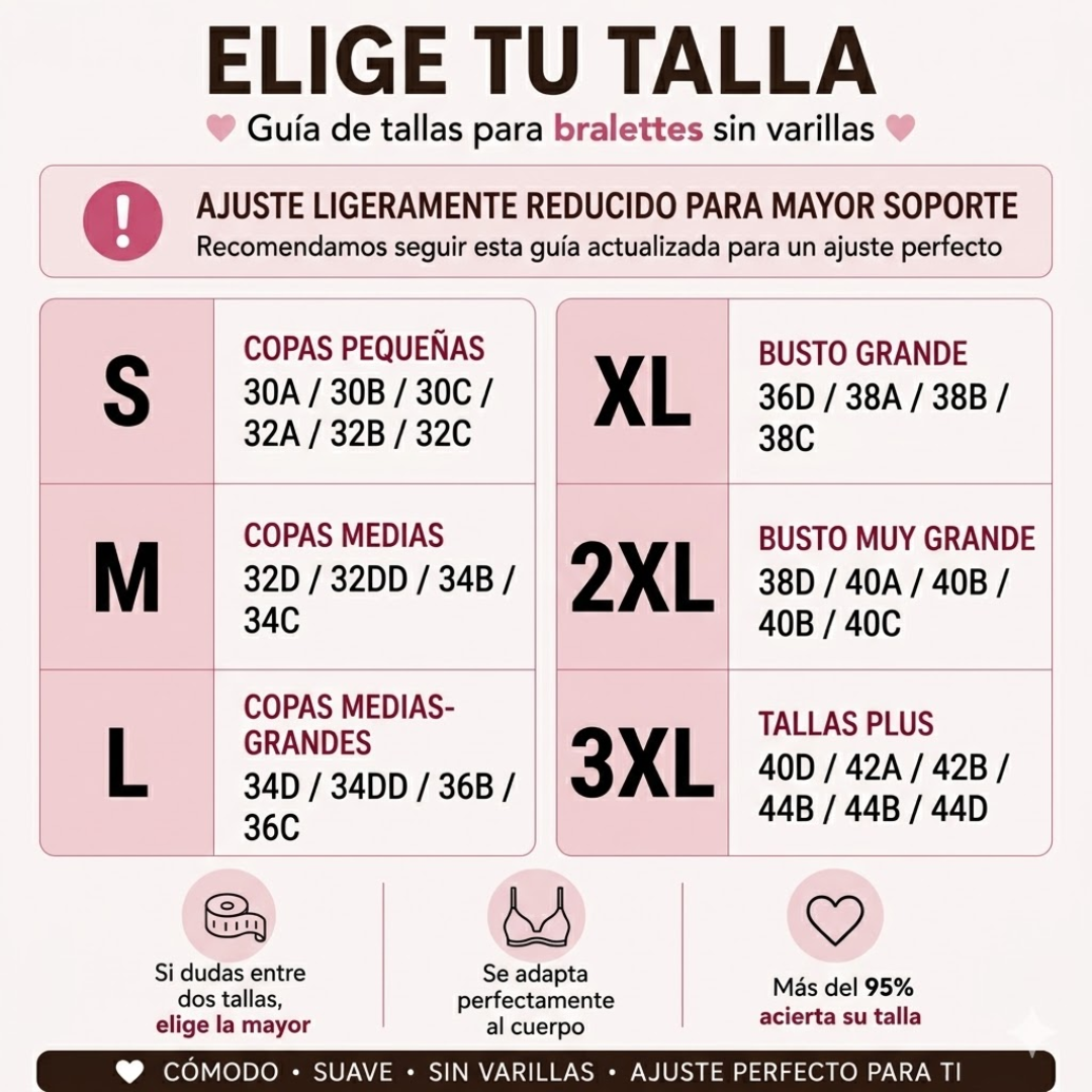Bra sin varillas Reart™