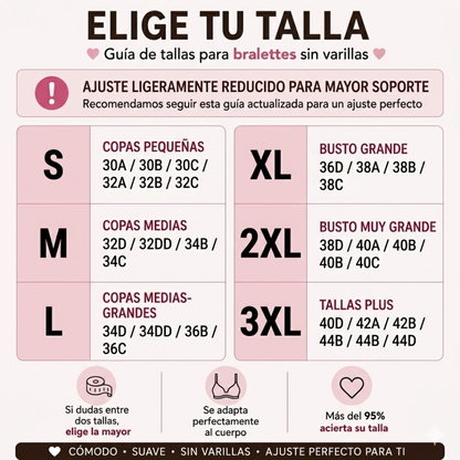Bra sin varillas Reart™
